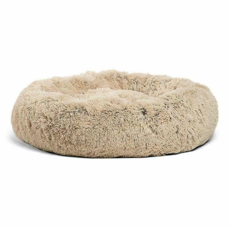 Dog Beds For Small Dogs Round Plush Cat Litter Kennel Pet Nest Mat Puppy Beds - YUTANI RETRO TECH