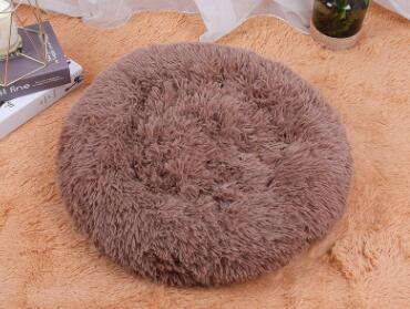 Dog Beds For Small Dogs Round Plush Cat Litter Kennel Pet Nest Mat Puppy Beds - YUTANI RETRO TECH