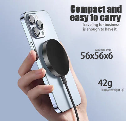 Qi2 Wireless Charger 15W Magnetic Wireless Fast Charging - YUTANI RETRO TECH