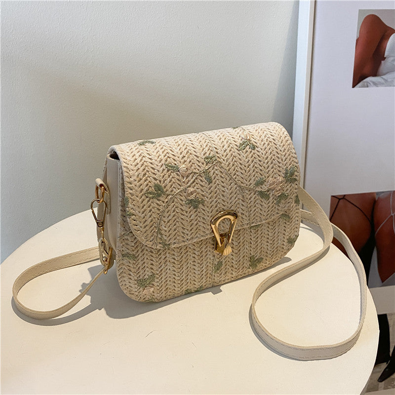 Fashion Personality Summer Straw Woven Bag Girl - YUTANI RETRO TECH