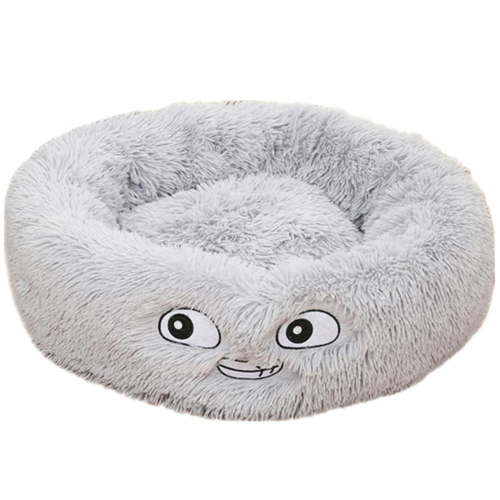 Dog Beds For Small Dogs Round Plush Cat Litter Kennel Pet Nest Mat Puppy Beds - YUTANI RETRO TECH