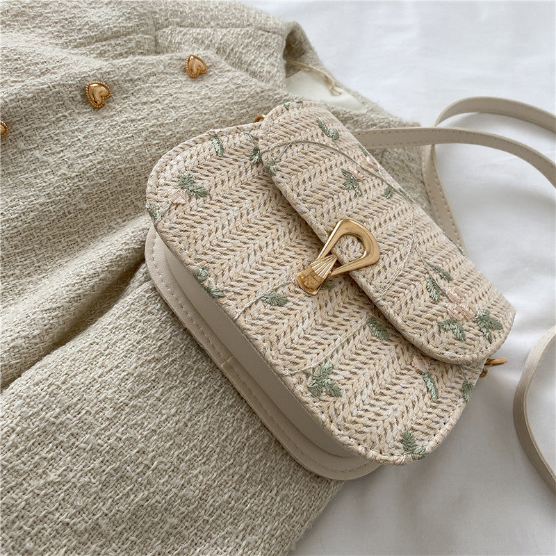 Fashion Personality Summer Straw Woven Bag Girl - YUTANI RETRO TECH