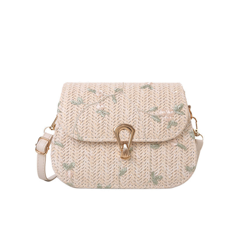 Fashion Personality Summer Straw Woven Bag Girl - YUTANI RETRO TECH
