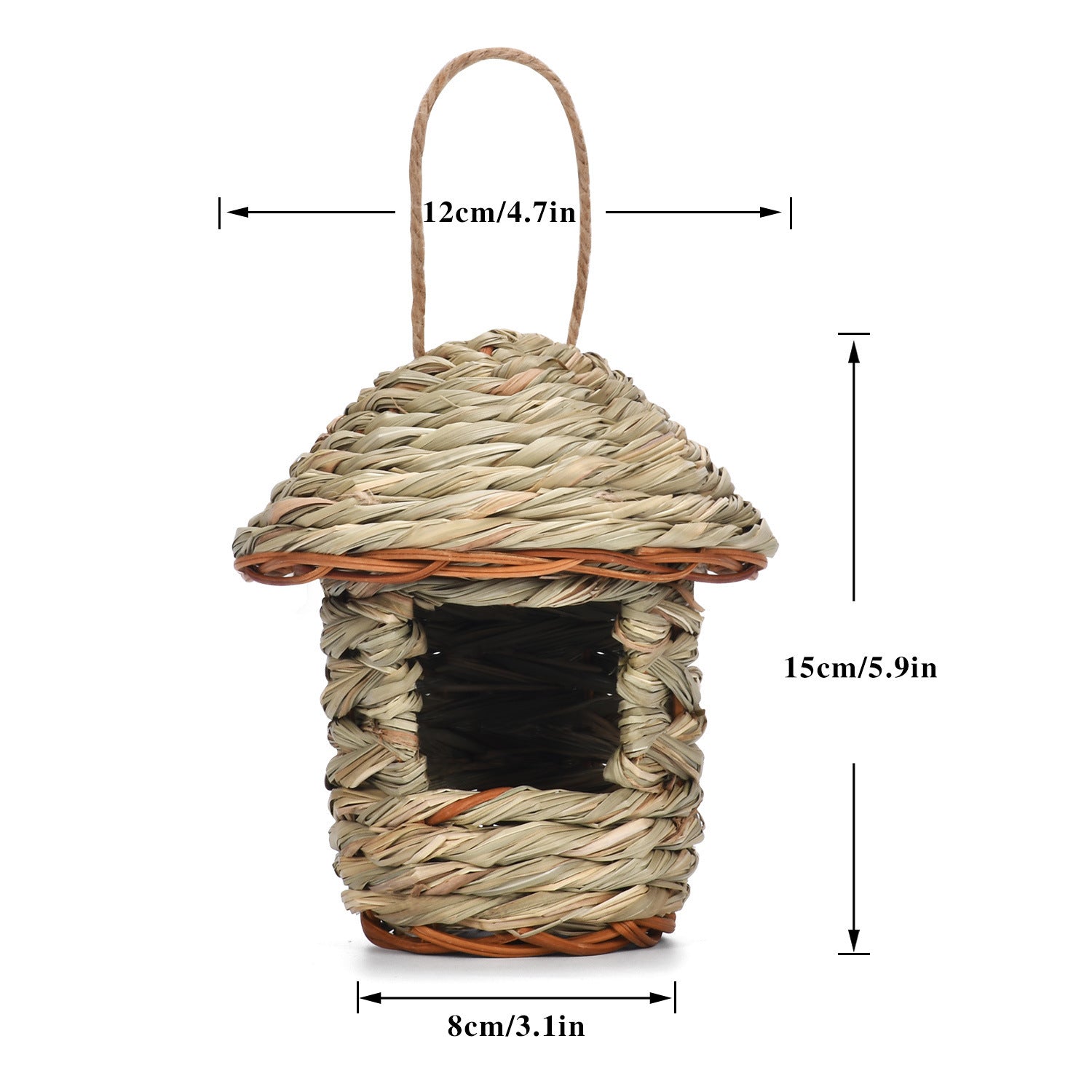 Straw Bird Nest Creative Handmade Finish - YUTANI RETRO TECH