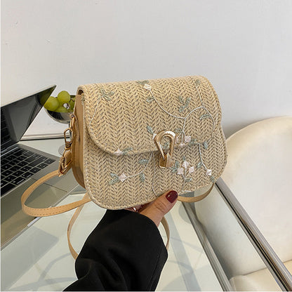 Fashion Personality Summer Straw Woven Bag Girl - YUTANI RETRO TECH