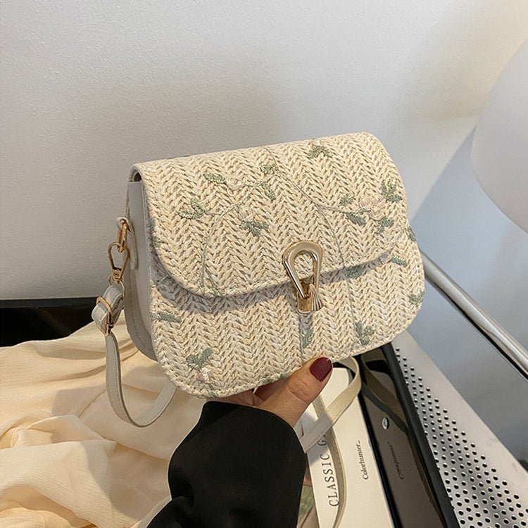 Fashion Personality Summer Straw Woven Bag Girl - YUTANI RETRO TECH