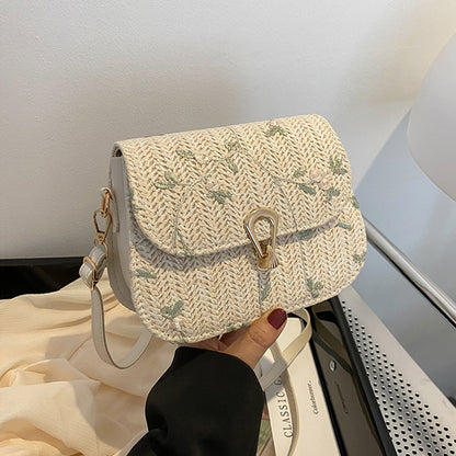Fashion Personality Summer Straw Woven Bag Girl - YUTANI RETRO TECH
